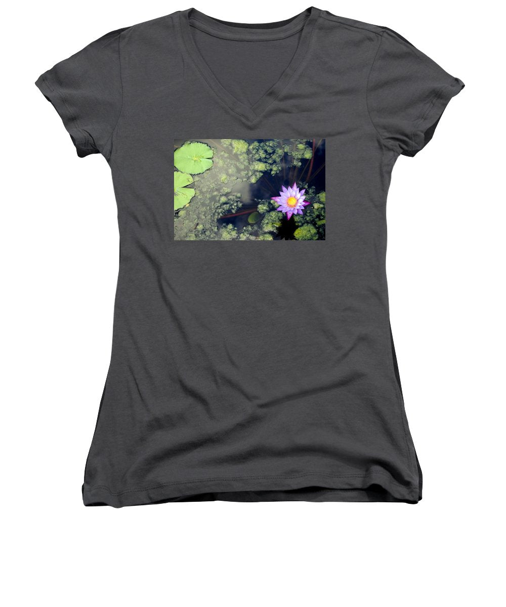 Lily Pad Pond - Women's V-Neck