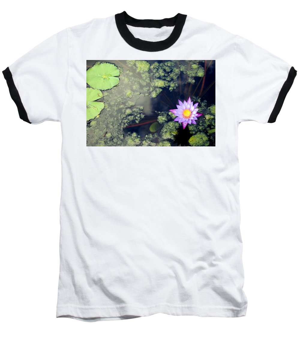 Lily Pad Pond - Baseball T-Shirt