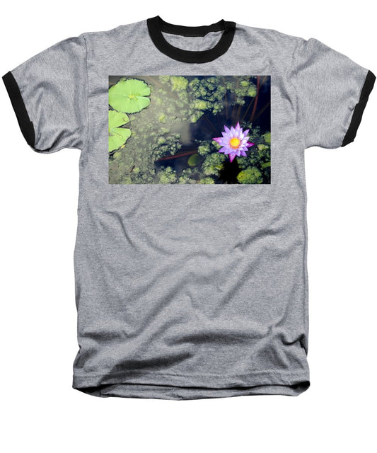 Lily Pad Pond - Baseball T-Shirt