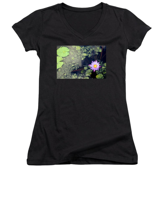 Lily Pad Pond - Women's V-Neck