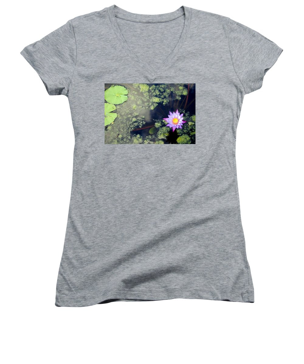 Lily Pad Pond - Women's V-Neck