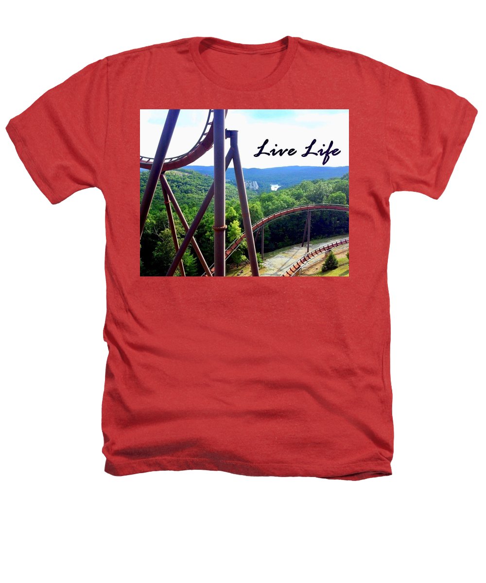Live Life - Heathers T-Shirt