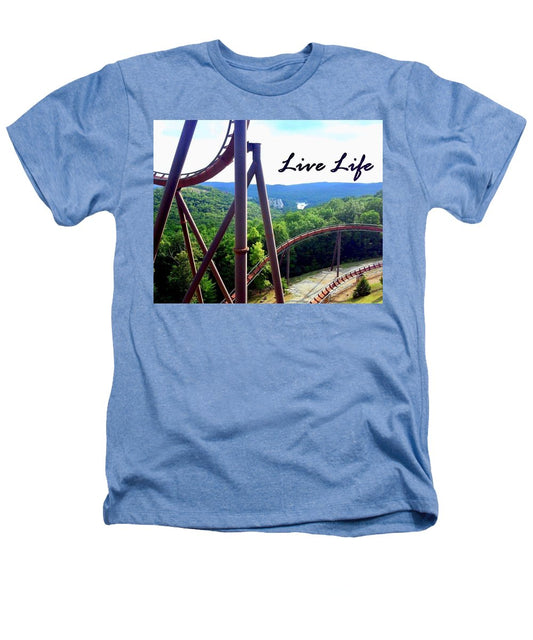 Live Life - Heathers T-Shirt