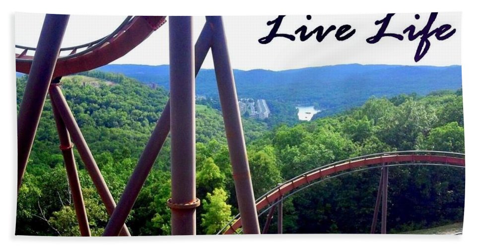 Live Life - Bath Towel