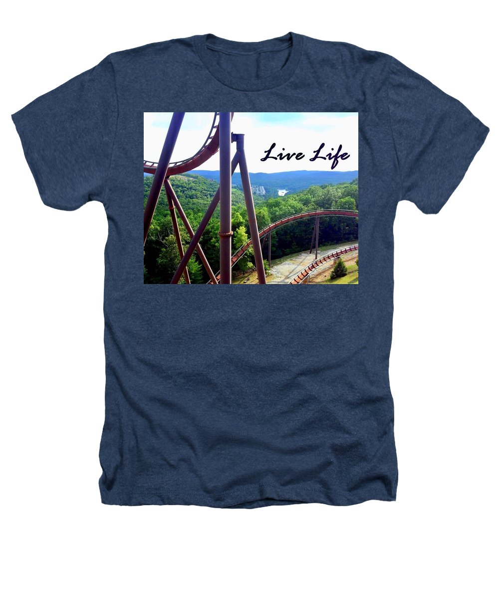 Live Life - Heathers T-Shirt