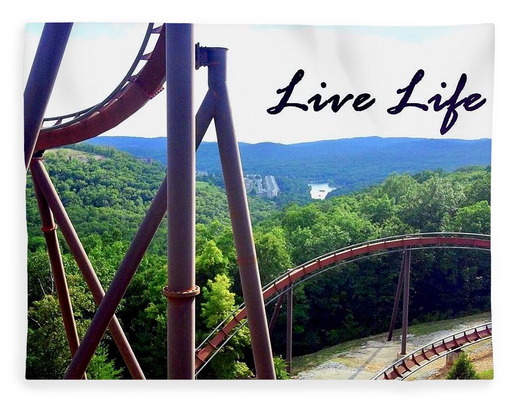 Live Life - Blanket