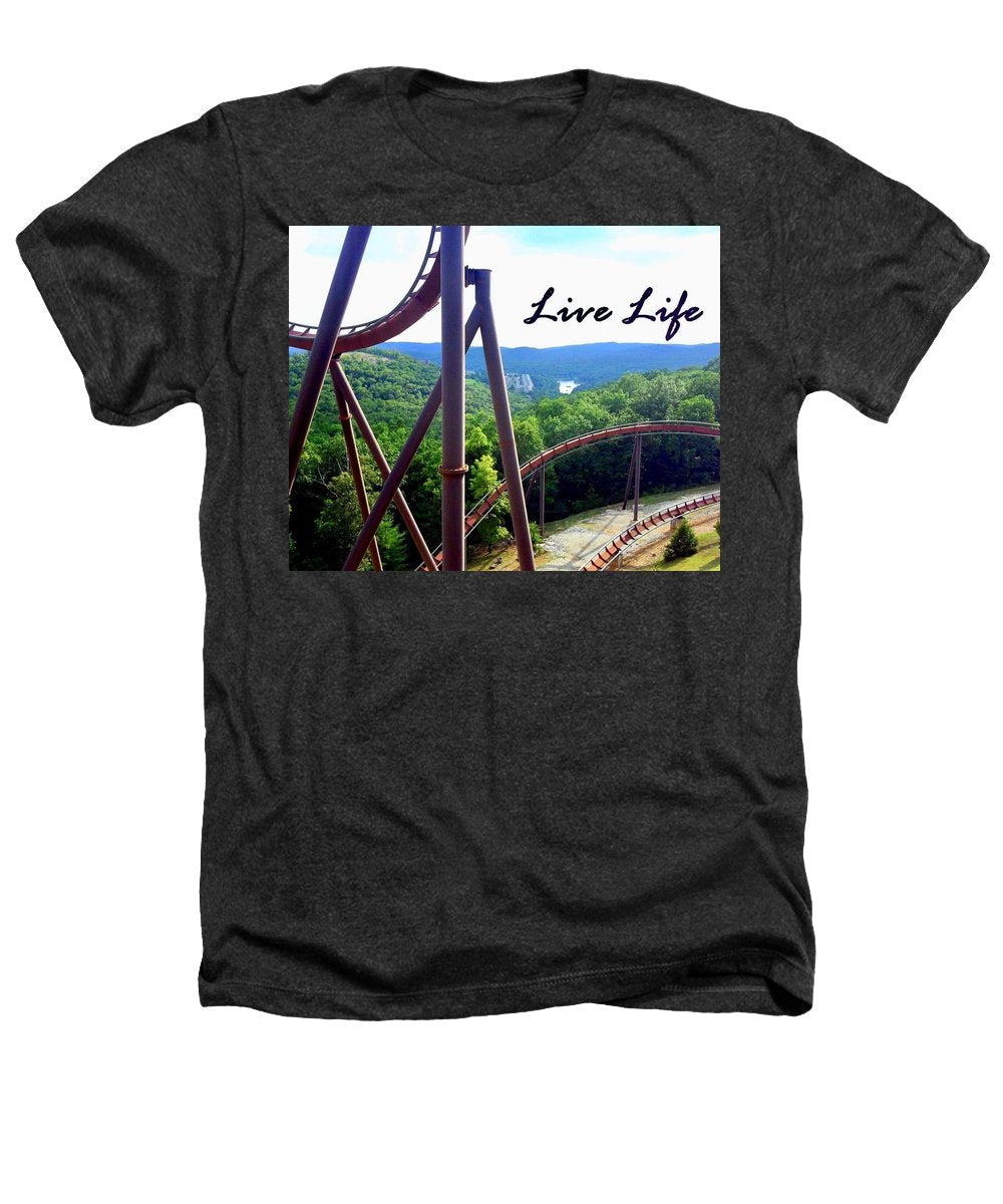 Live Life - Heathers T-Shirt