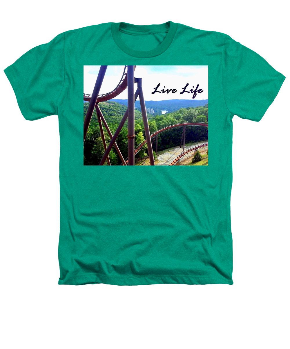 Live Life - Heathers T-Shirt