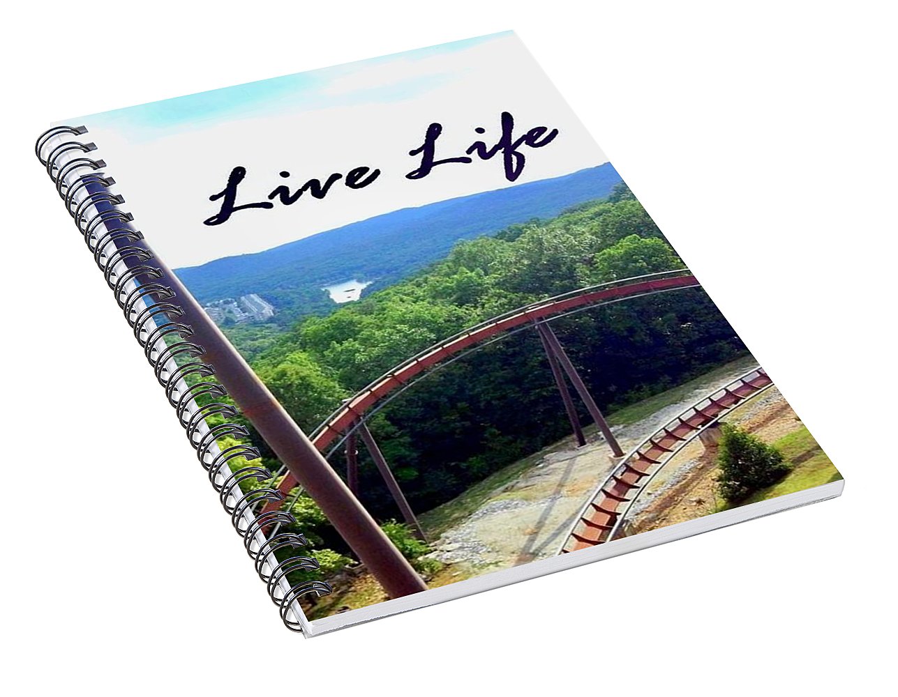 Live Life - Spiral Notebook