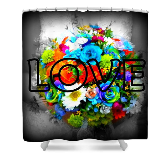 Love - Shower Curtain