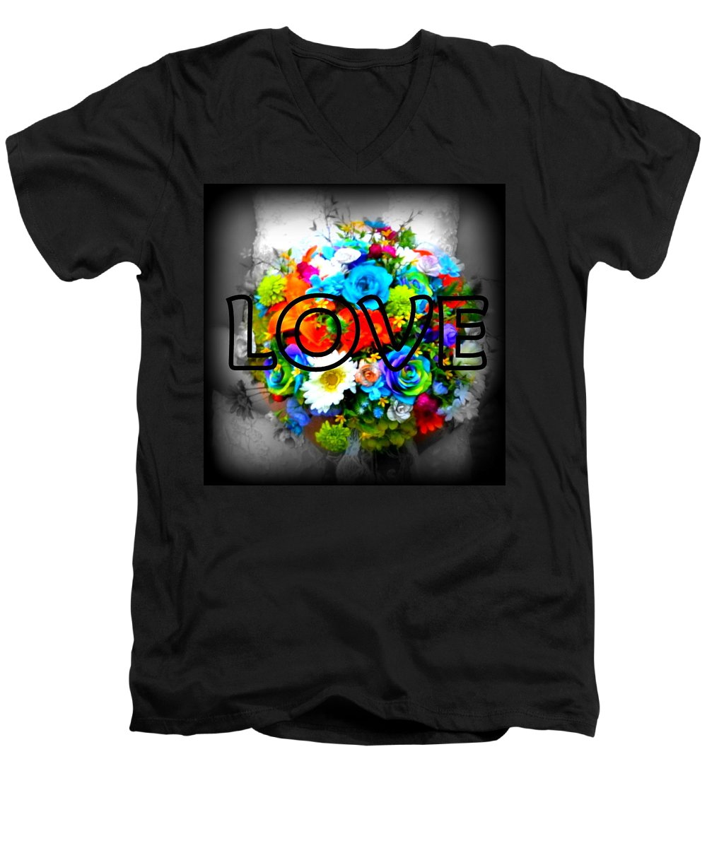 Love - Men's V-Neck T-Shirt