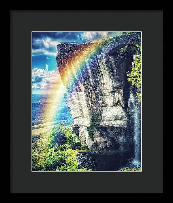 Lover's Leap - Framed Print