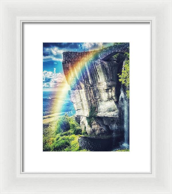 Lover's Leap - Framed Print