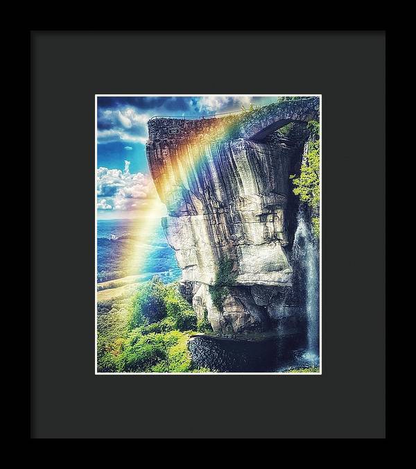 Lover's Leap - Framed Print