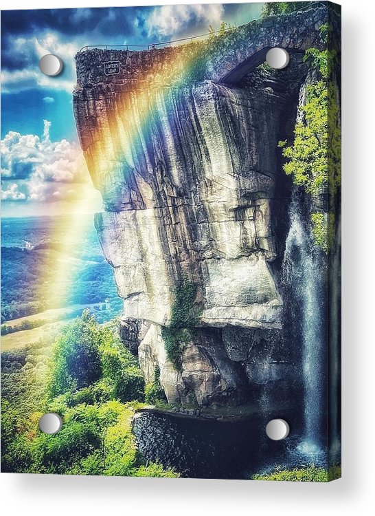 Lover's Leap - Acrylic Print