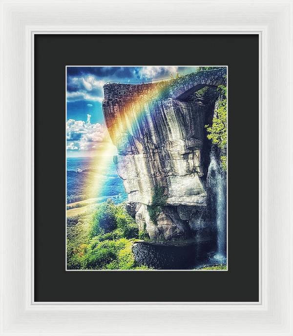 Lover's Leap - Framed Print