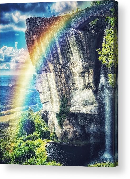 Lover's Leap - Acrylic Print