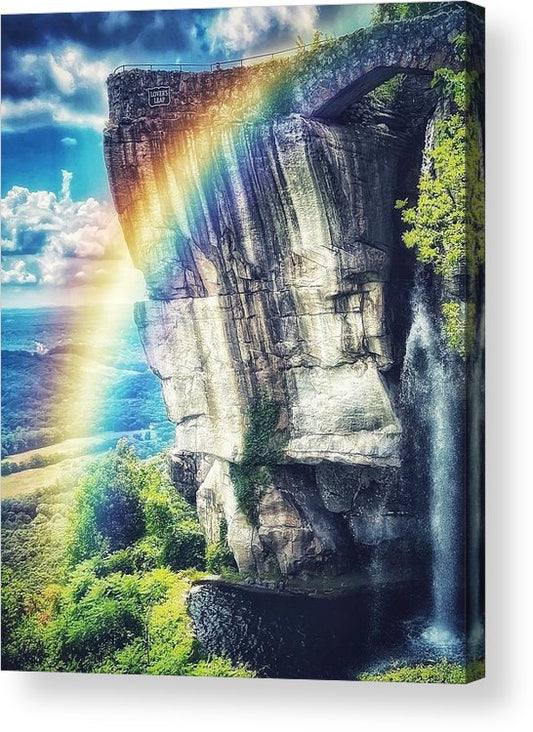 Lover's Leap - Acrylic Print