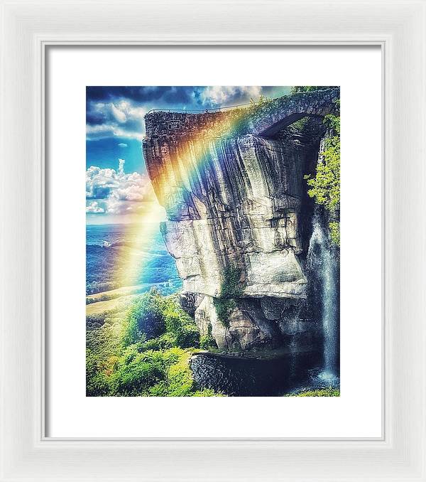 Lover's Leap - Framed Print