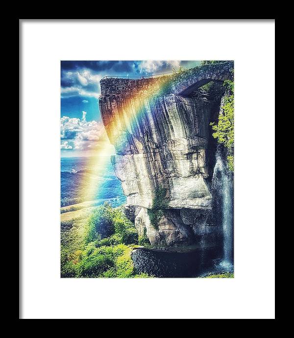 Lover's Leap - Framed Print