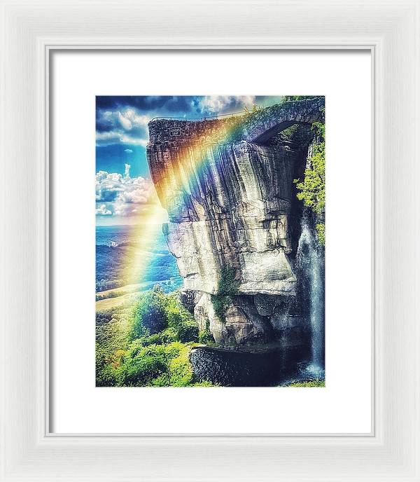 Lover's Leap - Framed Print