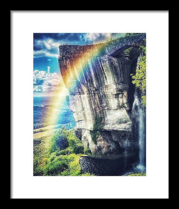 Lover's Leap - Framed Print