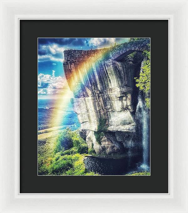 Lover's Leap - Framed Print