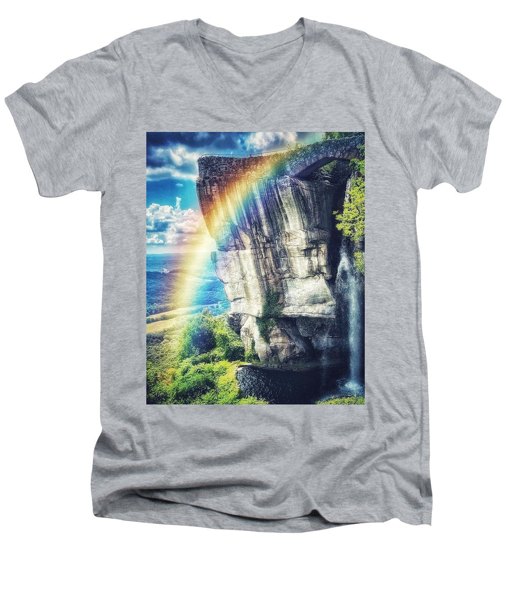 Lover's Leap - Men's V-Neck T-Shirt