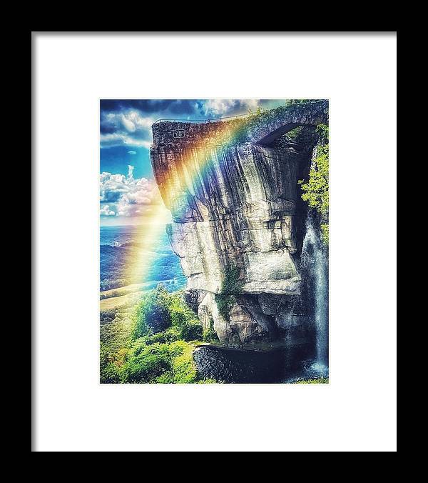 Lover's Leap - Framed Print