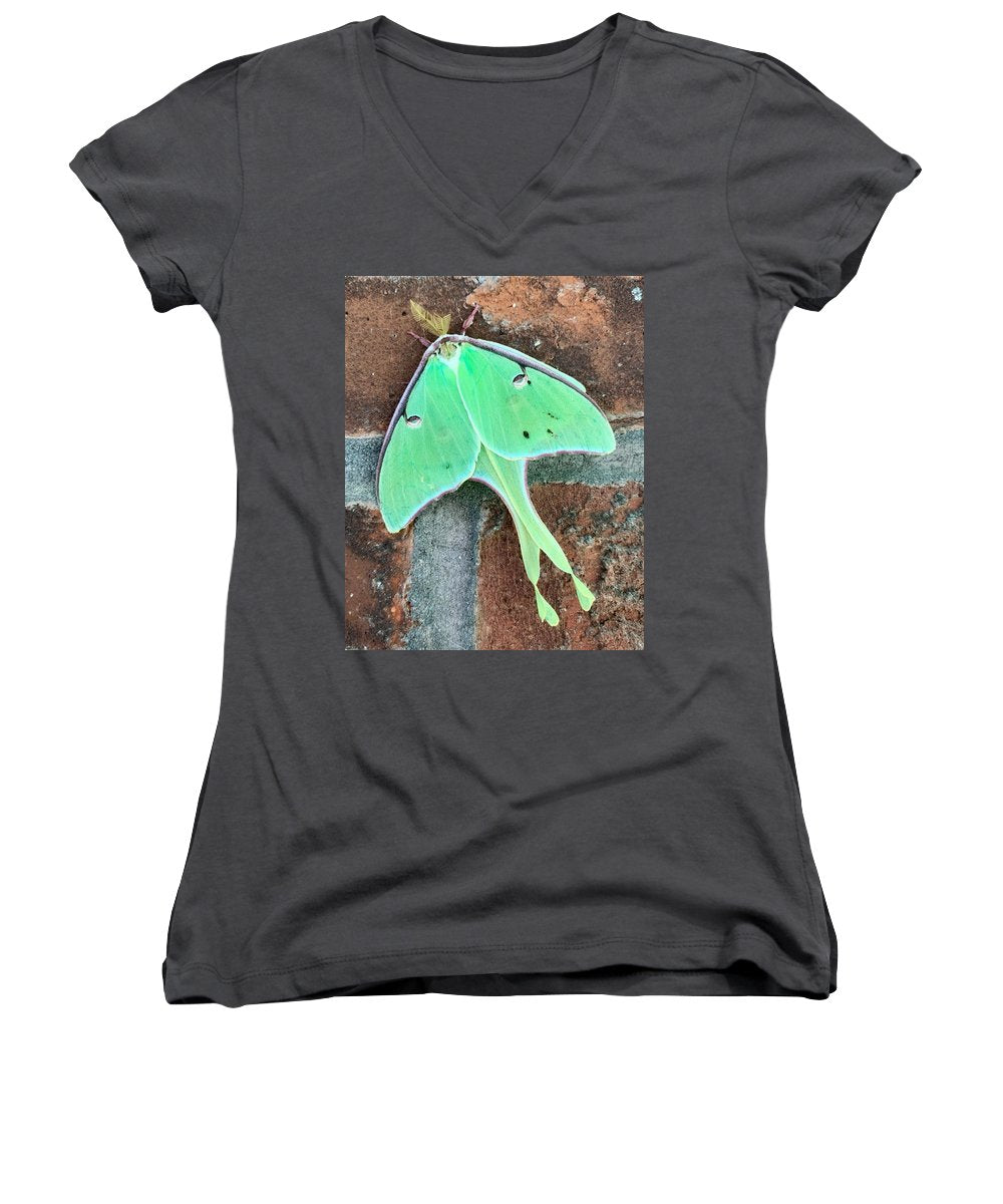 Lunar Moth - Women's V-Neck