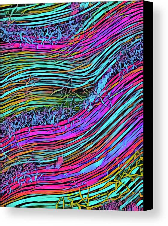 Neon Circuit - Canvas Print