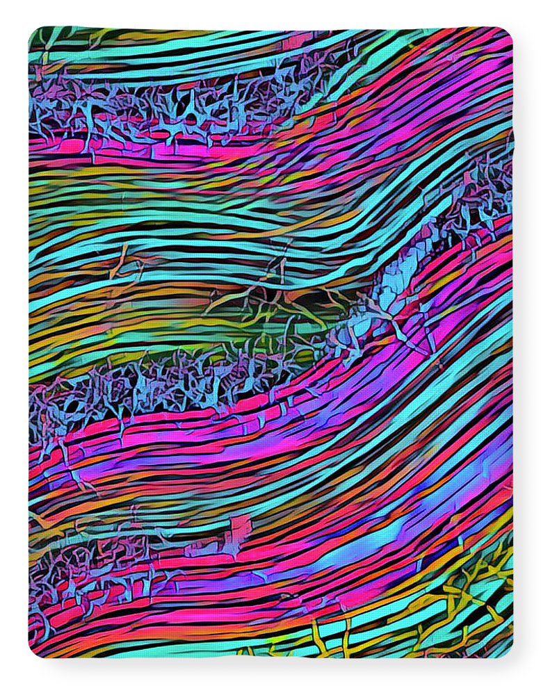 Neon Circuit - Blanket