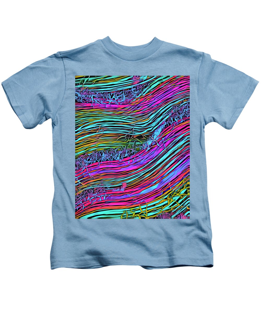 Neon Circuit - Kids T-Shirt