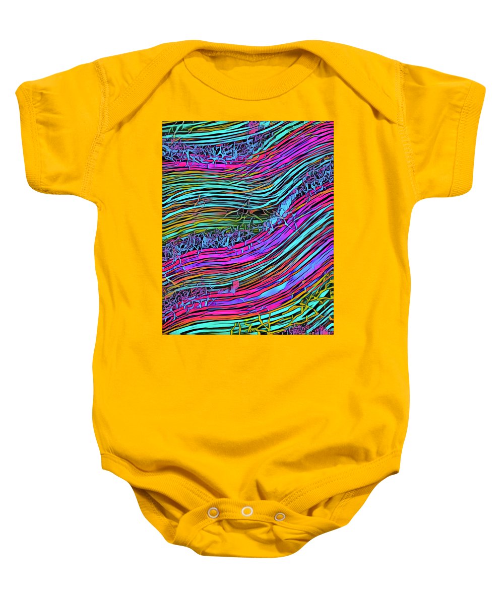 Neon Circuit - Baby Onesie