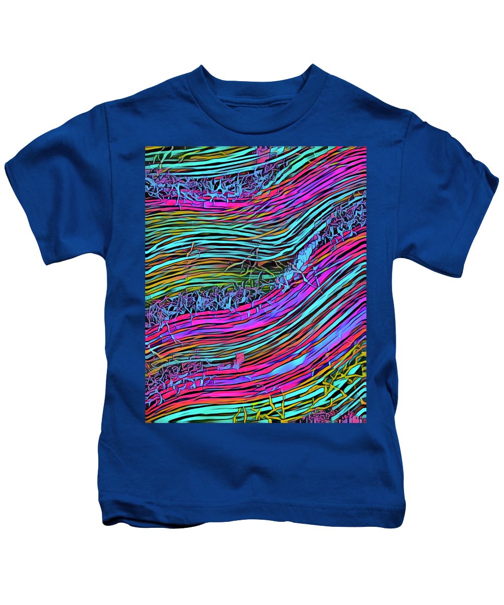Neon Circuit - Kids T-Shirt