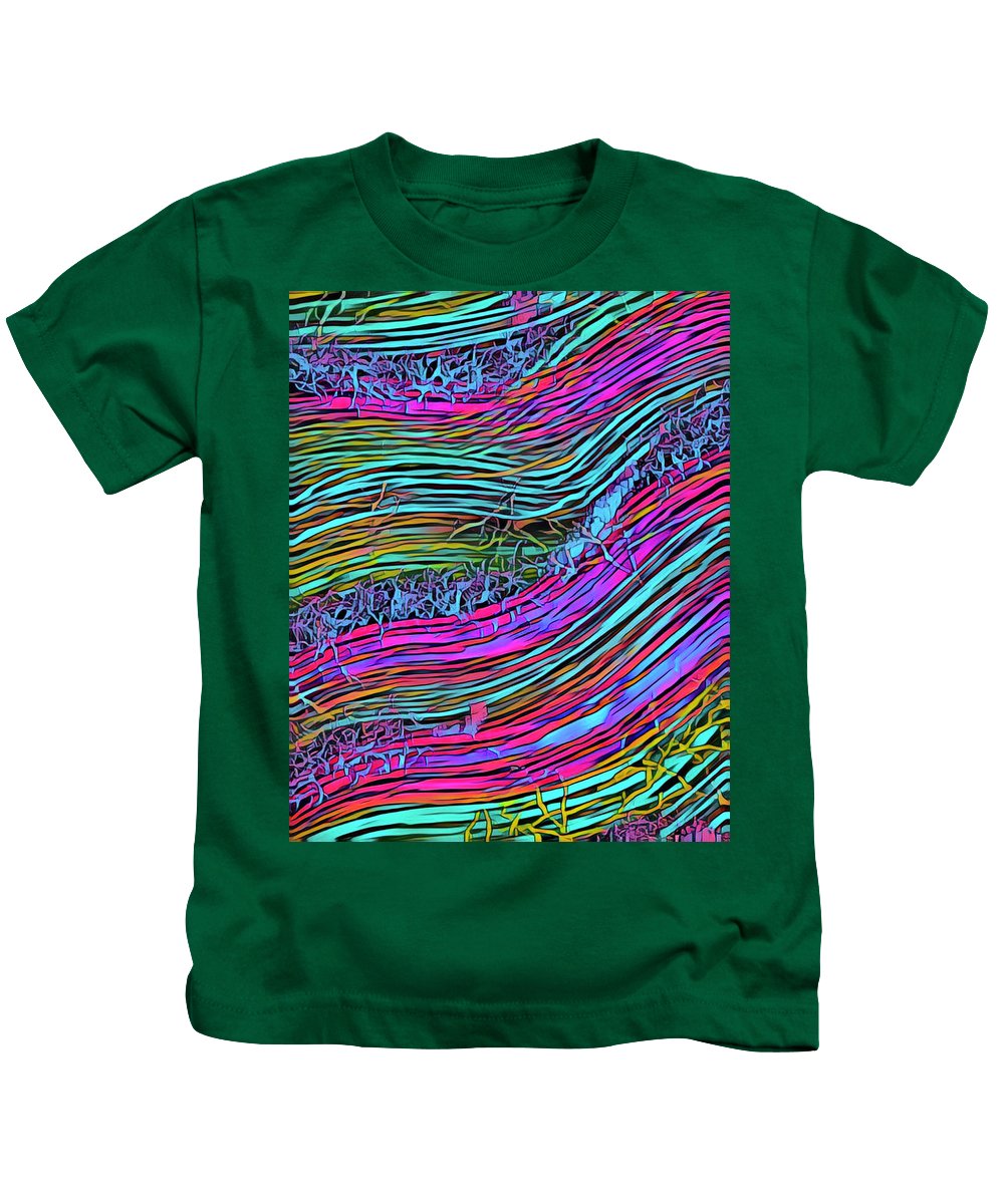 Neon Circuit - Kids T-Shirt