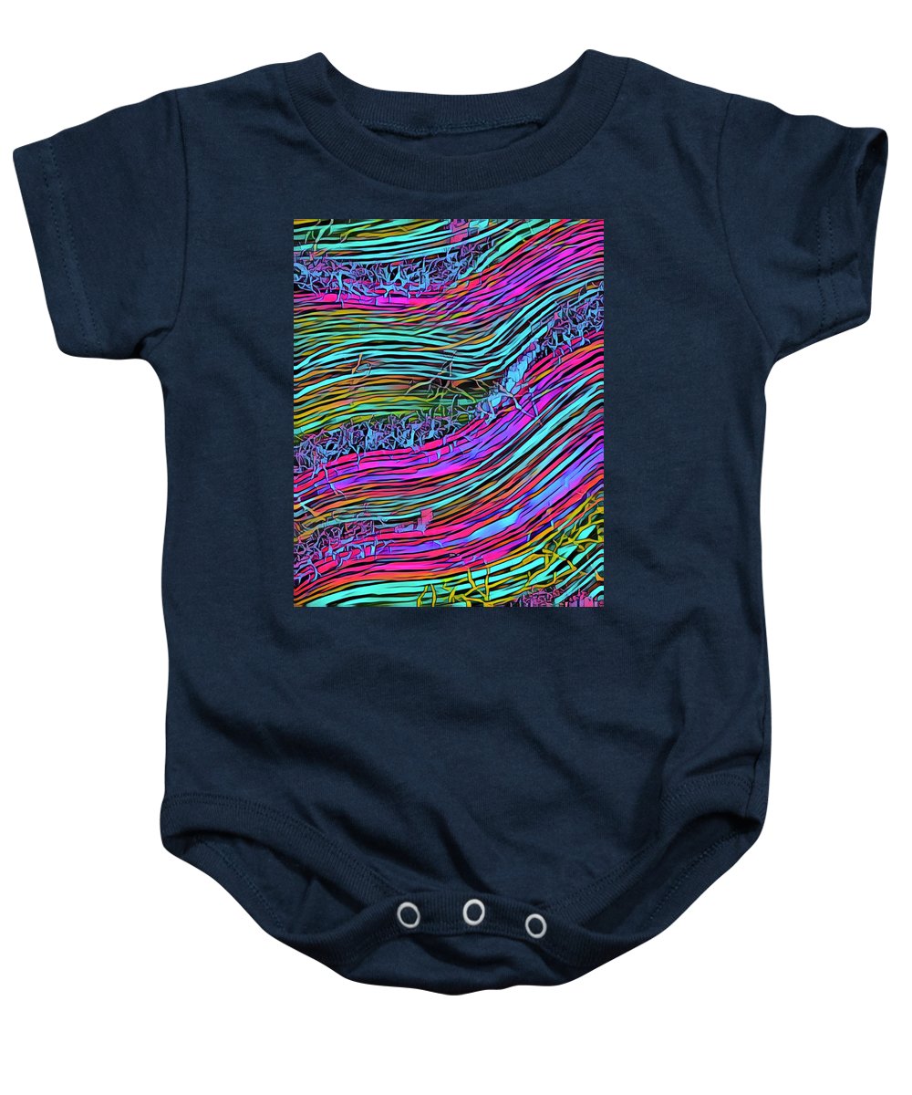 Neon Circuit - Baby Onesie