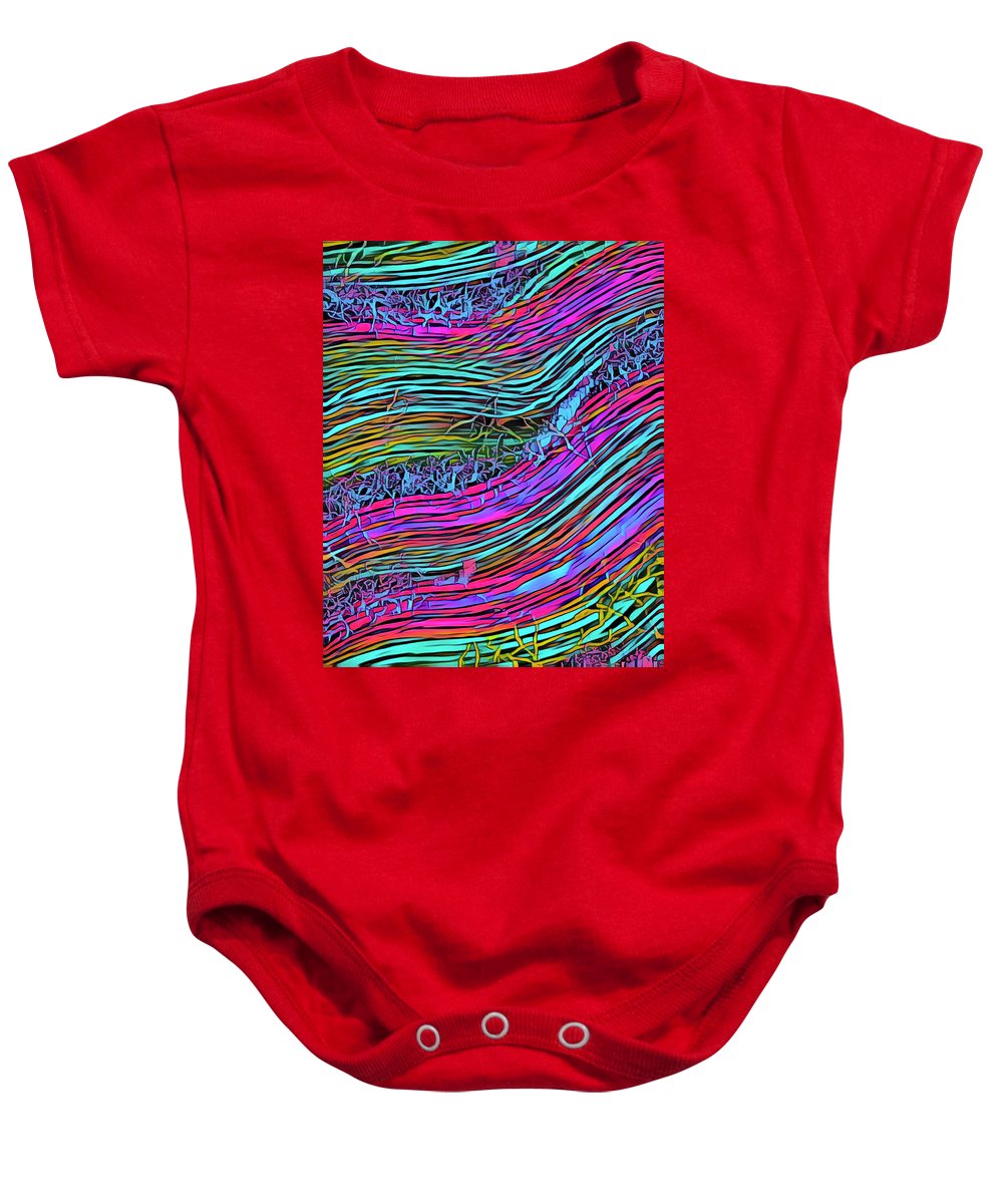 Neon Circuit - Baby Onesie