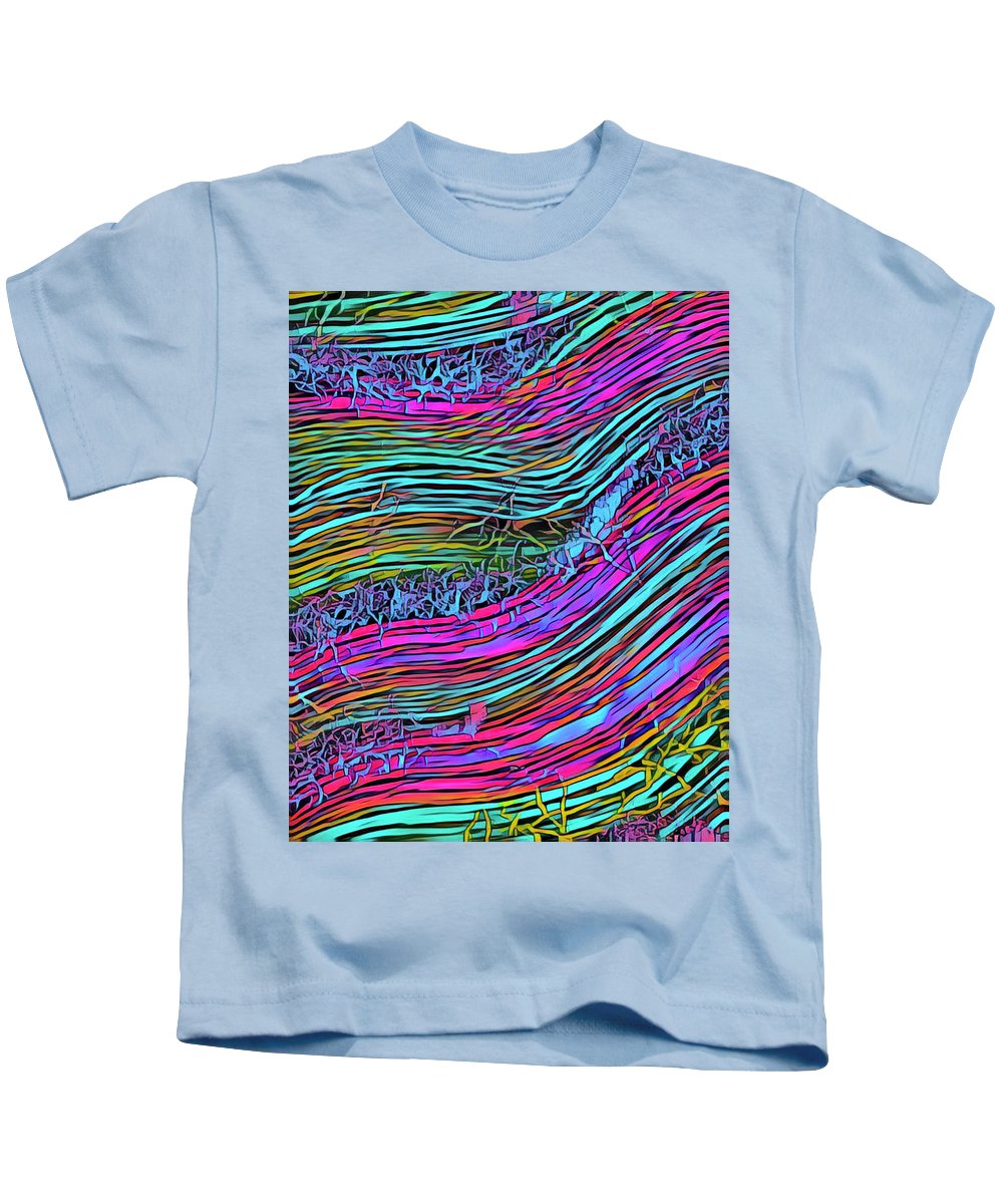 Neon Circuit - Kids T-Shirt