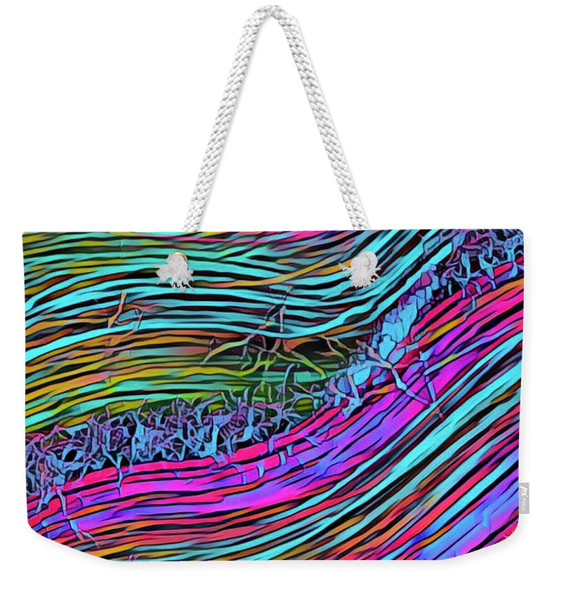 Neon Circuit - Weekender Tote Bag