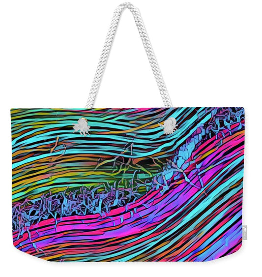 Neon Circuit - Weekender Tote Bag