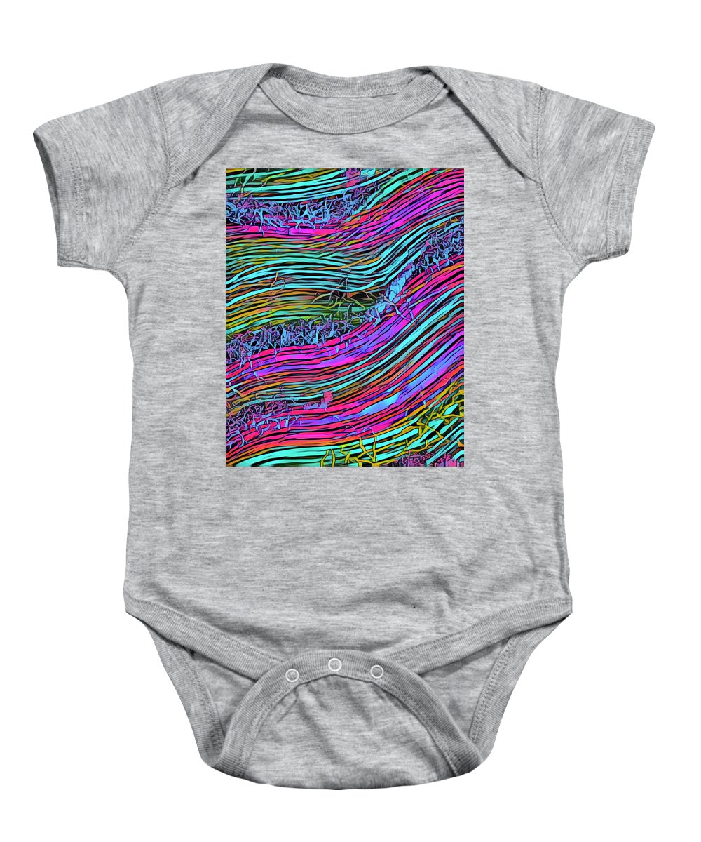 Neon Circuit - Baby Onesie