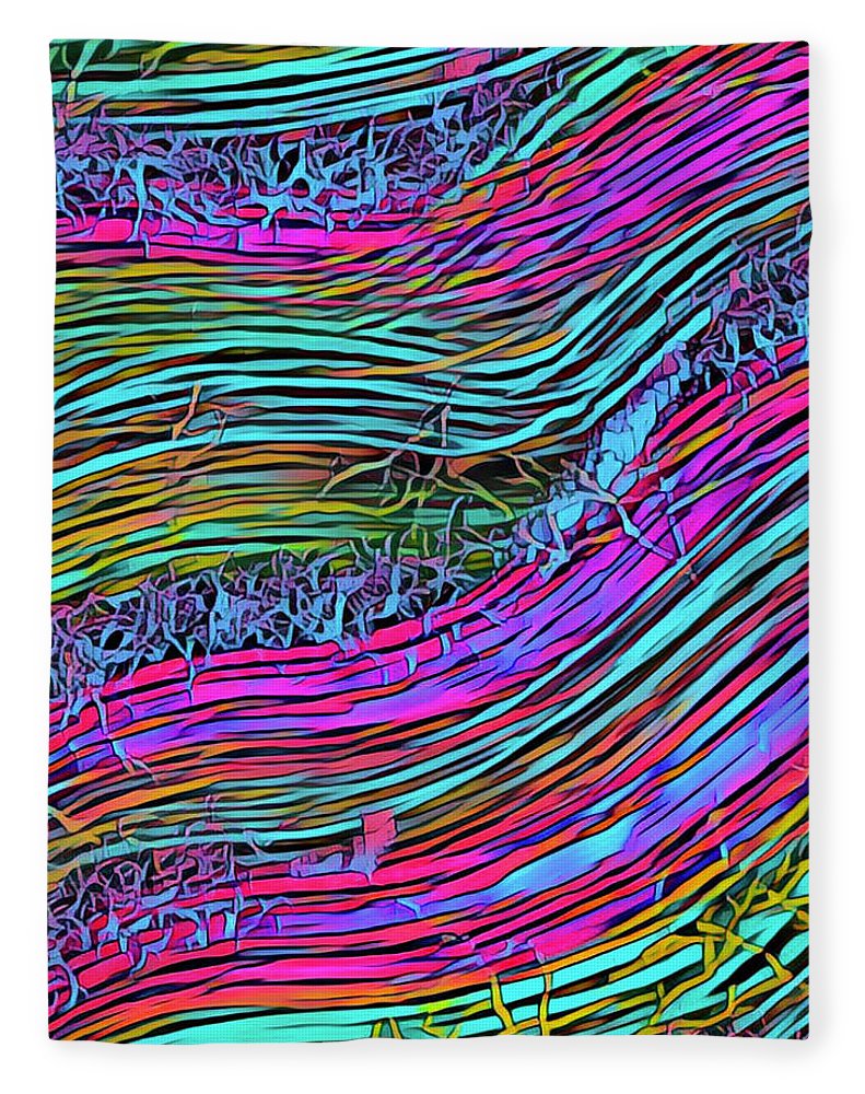 Neon Circuit - Blanket