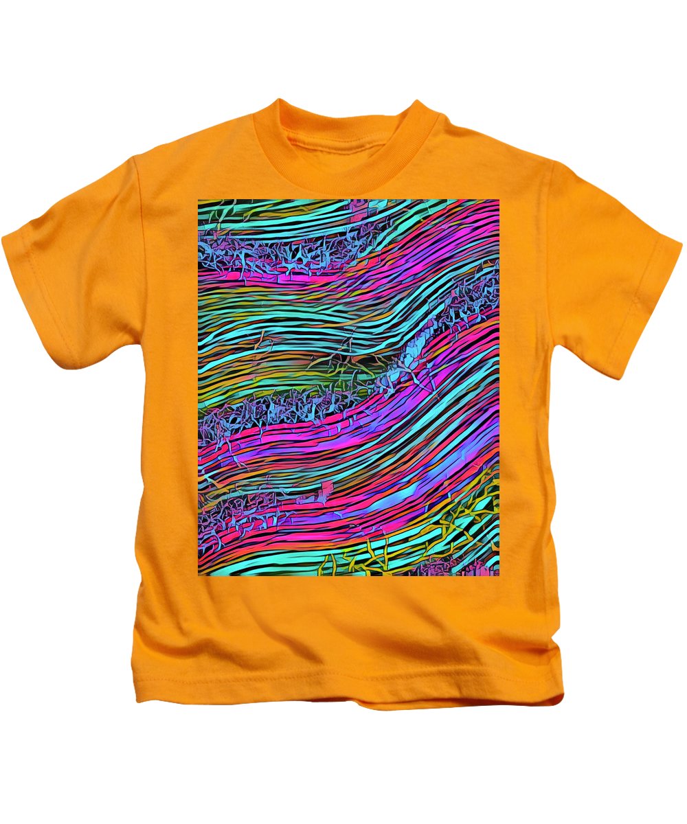 Neon Circuit - Kids T-Shirt