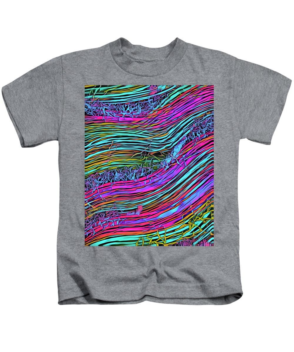 Neon Circuit - Kids T-Shirt