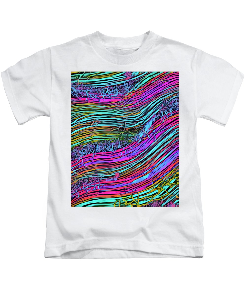 Neon Circuit - Kids T-Shirt