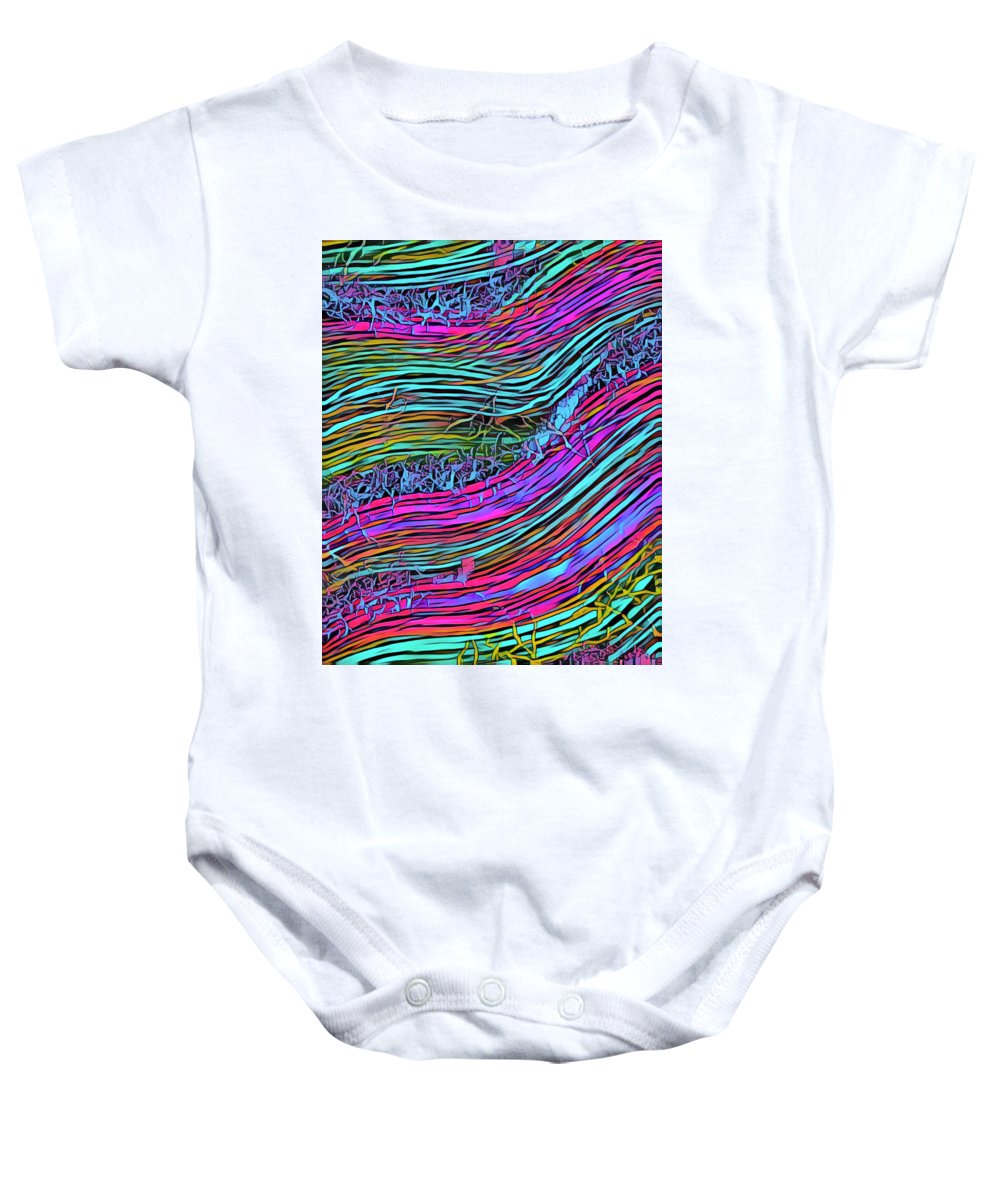 Neon Circuit - Baby Onesie