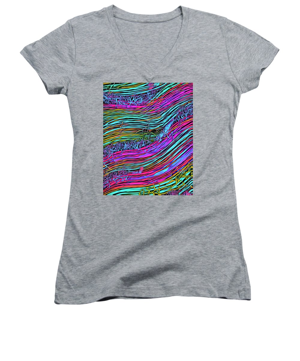 Neon Circuit - Women's V-Neck