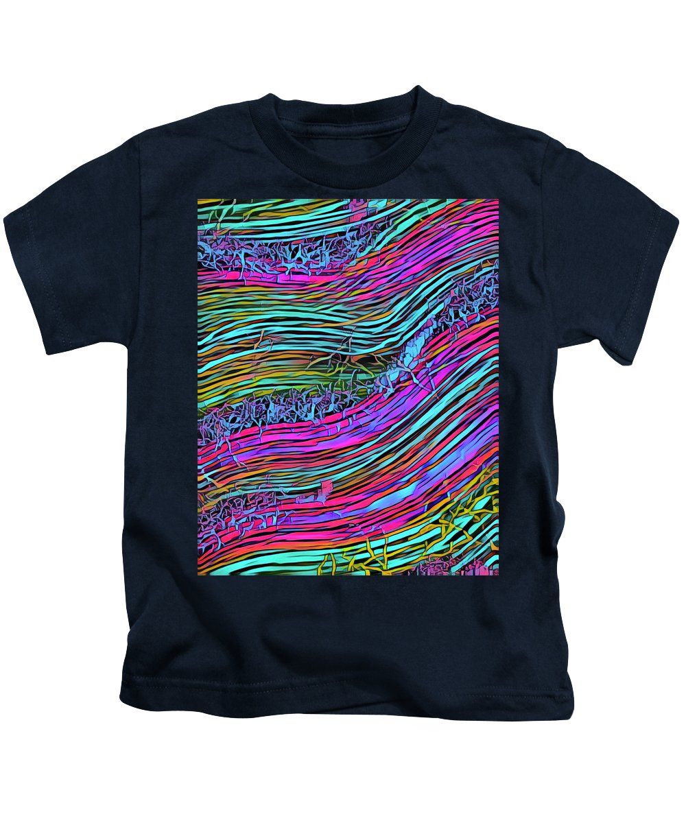 Neon Circuit - Kids T-Shirt
