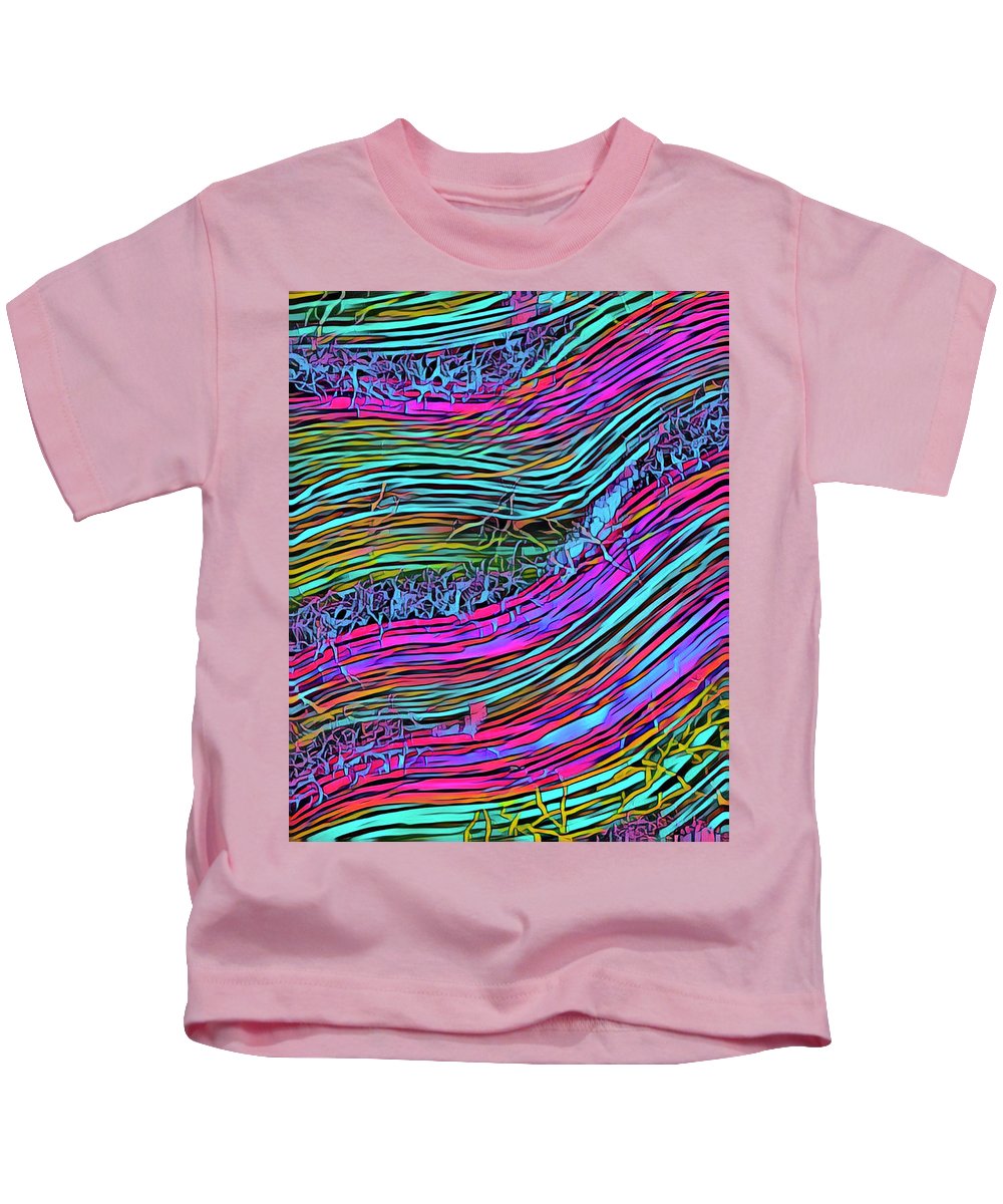 Neon Circuit - Kids T-Shirt